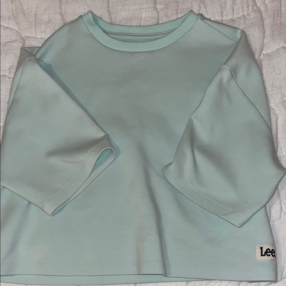 Thick Lee Light Green Short Sleeve Tee
